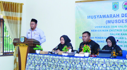 MUSDESUS VERIFIKASI KEMISKINAN EKSTRIM 2025